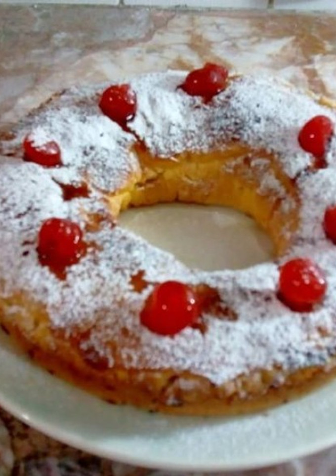 Una foto de Rosca de Pascua sin TACC