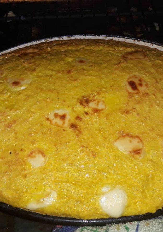Una foto de Chipa guazu