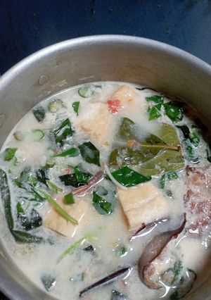 Foto resep Ikan Panggang Kuah Santan Kemangi