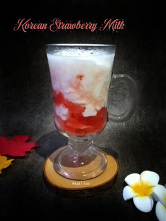 Foto resep Korean Strawberry Milk