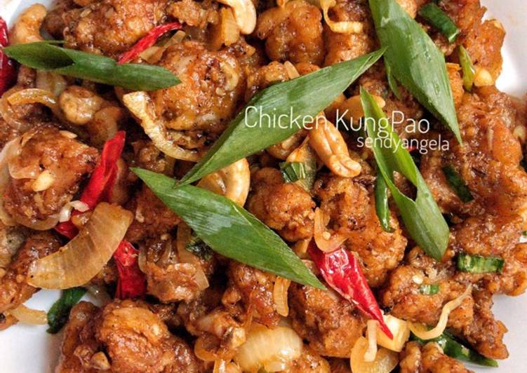 Bagaimana Menyiapkan Kungpao Chicken, Enak
