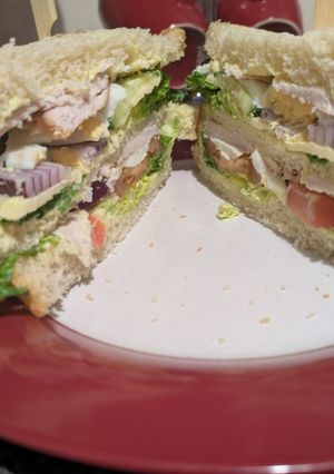 A picture of Club Sandwich 🥪.