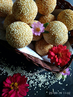 Foto resep Onde onde wijen (dgn sisa bubur kacang ijo)