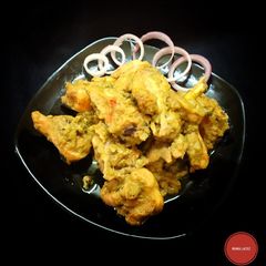 A picture of Afghani chicken.