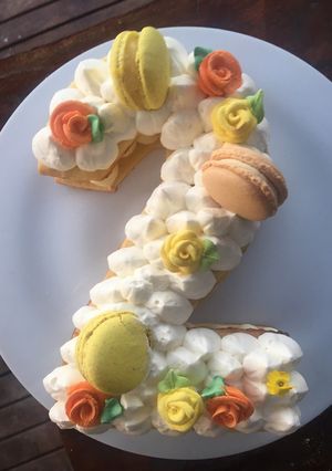 Una foto de Cookie cake. Torta número