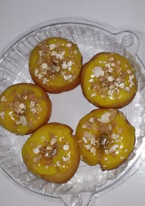 Foto resep Donat Cokelat Topping Appermut