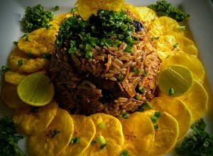 Una foto de Arroz Mar Caribe!!🎅🍻