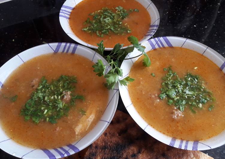 شوربة فريك لقسنطينية🌜🌜 امم بنة رمضان 🌜🌜🌜