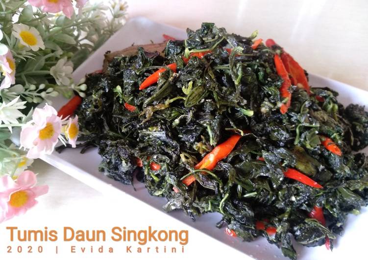 Tumis Daun Singkong