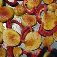Patatas picantonas al horno con pimientos rojos