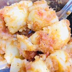 A picture of Aloo ki sabji.
