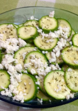 Una foto de Ensalada de calabacitas