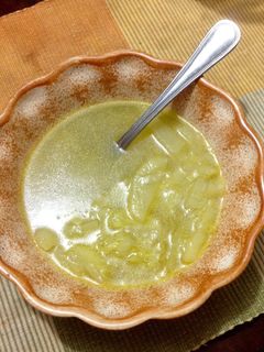 Una foto de Sopa de Poro y Papa
