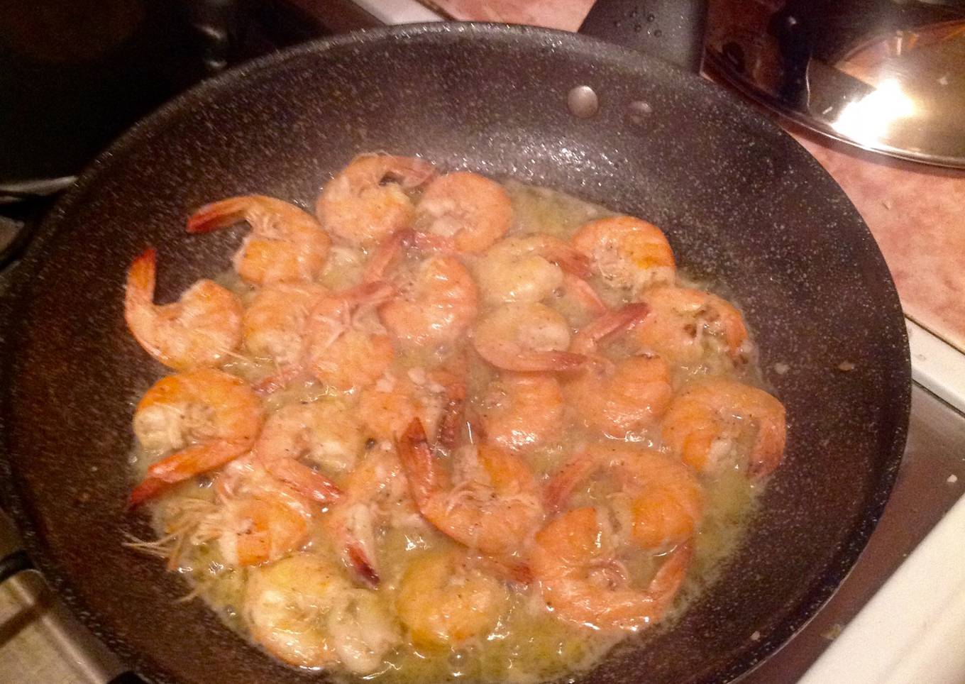Camarones al tequila