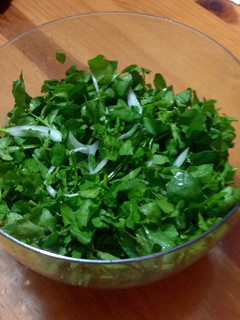 Una foto de Ensalada de Berros