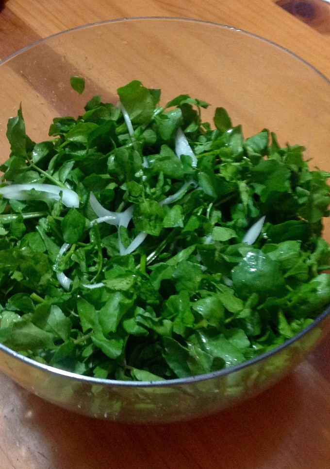 Una foto de Ensalada de Berros