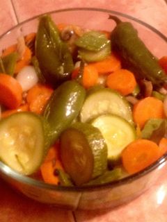 Una foto de Chiles en Vinagre