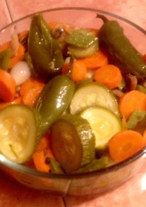 Una foto de Chiles en Vinagre