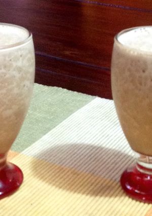 Una foto de Batido de Plátano Capuchino