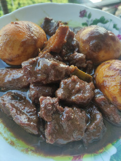 Foto resep Semur daging telur