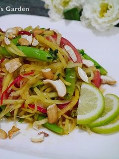 涼拌青木瓜 的食譜成品照片
