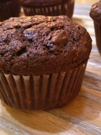 Cara Simple Membuat Resep  Chocolate-Coffee Banana Muffins yang Enak Banget, Lezat Sekali