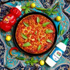 پیتزا مارگاریتا 🍕🍅🌱-レシピのメイン写真