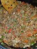 Molida con pimientos