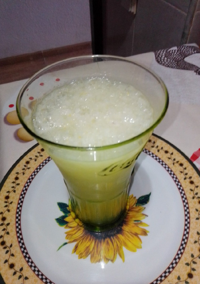 Una foto de Granizado de limón saludable en MC