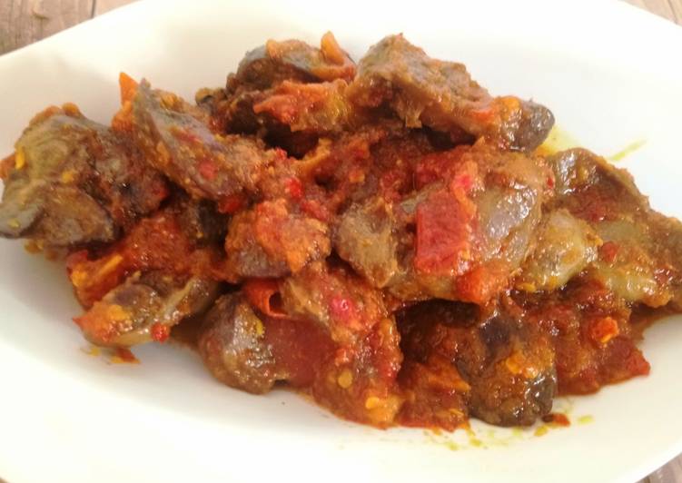 Sambal tomat ati ampela