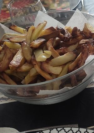 Une photo de Frites maison au Cookeo avec extra crisp