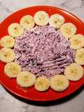 Pasticcio di Ricotta e Gelsi guarnito alla Banana