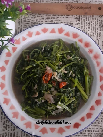 Langkah Gampang Membuat Resep Tumis kangkung saus tiram yang Sempurna Anti Ribet, Lezat