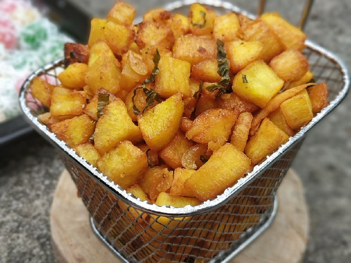 Cara Gampang Membuat Kerupuk Ganepo aka Anyang Ubi yang Lezat Sekali