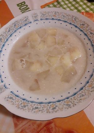 Alma leves cukorral és édesítőszerrel recept fotója