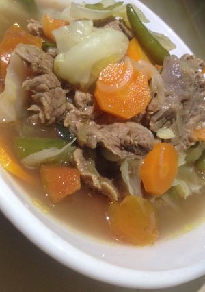 Foto resep 🌷 Sop Daging Sapi (sangat simpel)