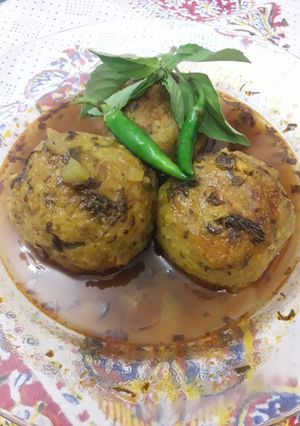 عکسی از دستور کوفته پیازچه