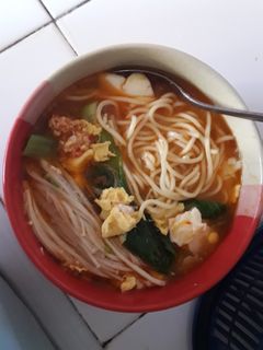 Foto resep Ramen kuah tomyam
