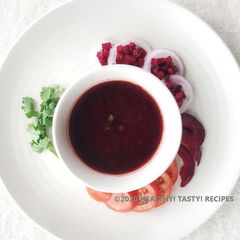 A picture of Beetroot Soup.
