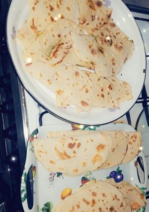 صورة لوصفة عجينة فورية للمناقيش