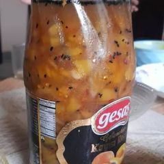 A picture of Homemade raw mango sauce.