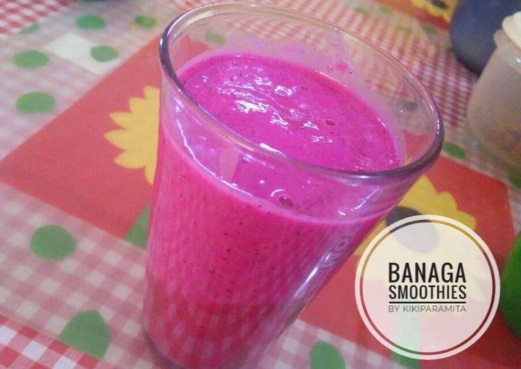 Banaga Smoothies (Smoothies Pisang Naga)