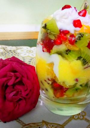 A picture of Trifle pudding.