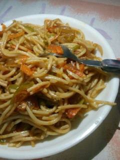 A picture of Simple veg noodles.