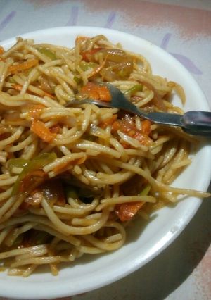 A picture of Simple veg noodles.