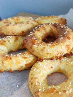 Фото Сирні бублики.