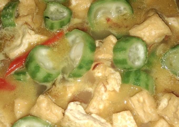 Resep Sayur Tahu Oyong Gambas Simple Oleh Ma2 Khansa A N Cookpad