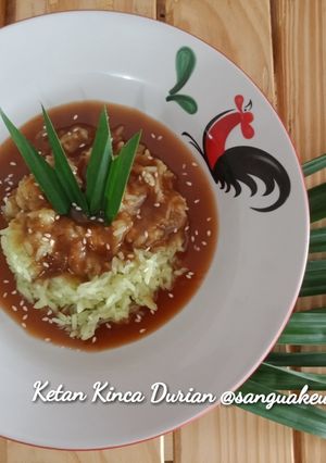 Foto resep Ketan Kinca Durian