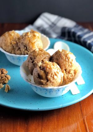 A picture of Coffee & Banana Frozen Yoghurt.