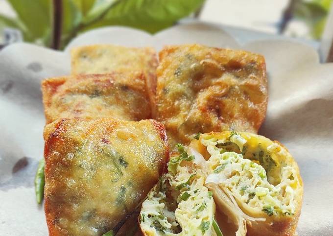 Resep Martabak telur kulit lumpia Anti Gagal